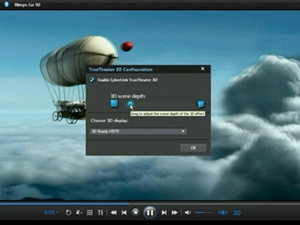 CyberLink PowerDVD - Didacticiel - TrueTheater 3D