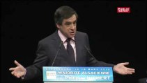 Régionales : meeting de Fillon en Alsace