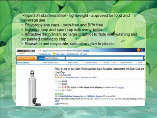 Stainless Steel Bottle Water