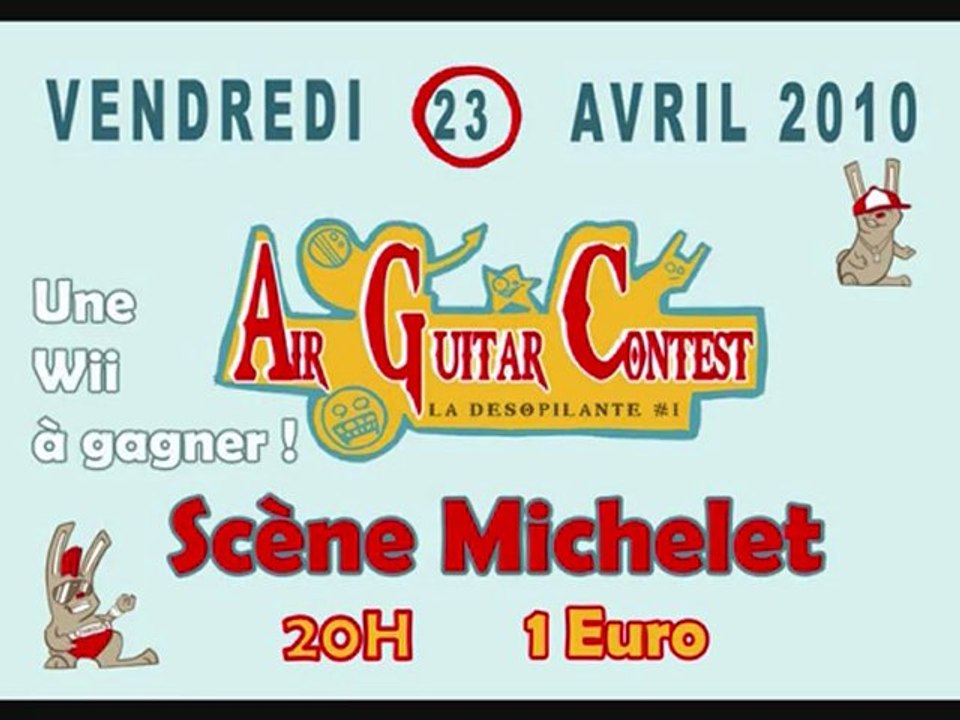 Air Guitar Contest Nantes 2010 Scène Michelet