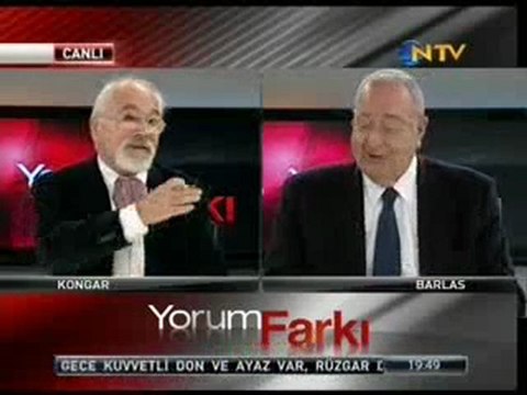 Barlas ve Kongar fena kapıştı!