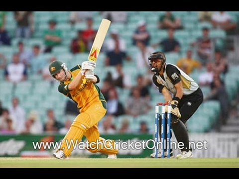 watch Australia vs New Zealand cricket 2010 2nd test matches