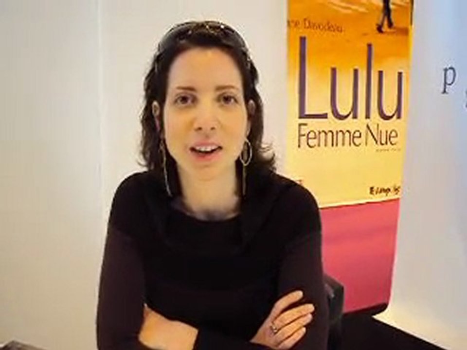 Maïa Brami au Salon du livre de Paris 2010