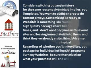 Tunkey Websites For Profit