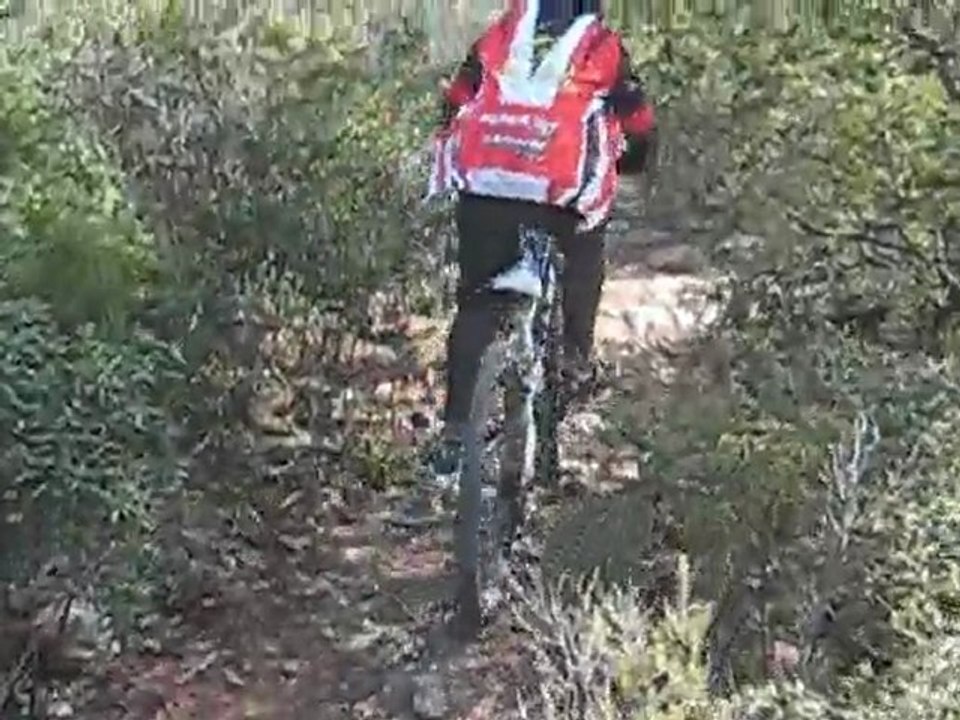 passage technique école VTT