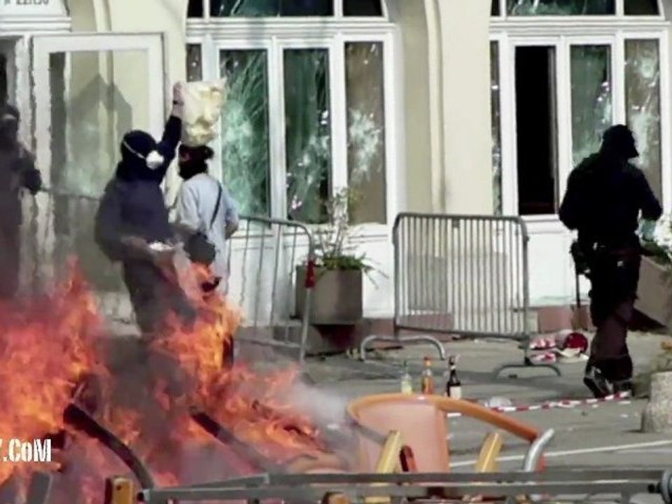 Sommet de l'OTAN à Strasbourg: IMAGES EXCLUSIVES