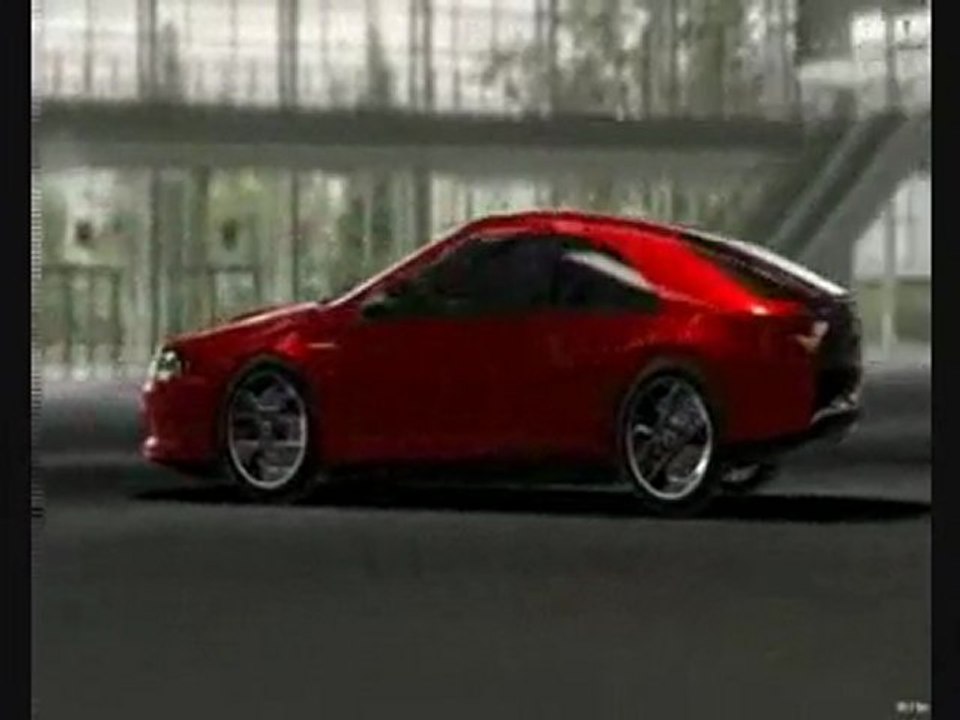 Prototype argentin en 3D Renault Fuego GT-R