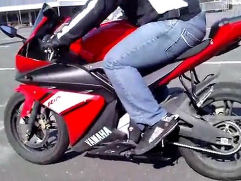 gratte 205 vs yzf-r 125 pot scorpion