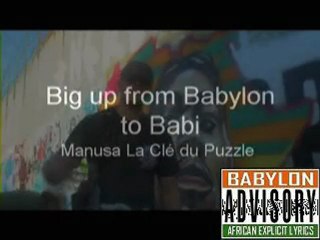 Manusa : Big up from Babylon to Babi