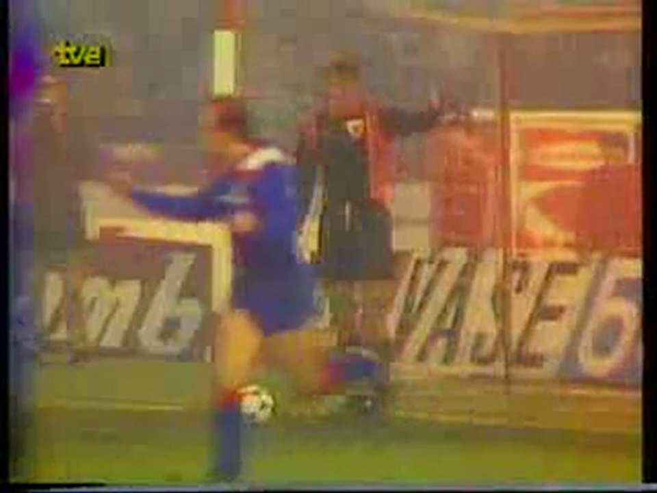 Estrella Roja 0-2 Atletico Madrid 1985/86 Recopa