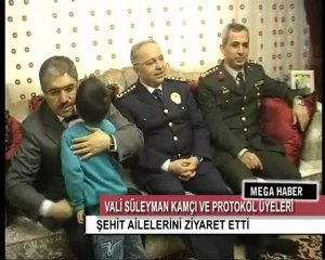 VALİ ŞEHİT AİLE ZİYARET