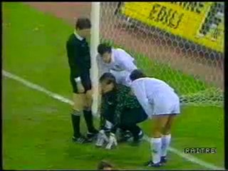 Roma 2-1 Valencia 1990/91  7-11-1990 1ºT