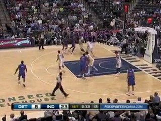 Rodney Stuckey checks in to the game and hits a jumper to gi