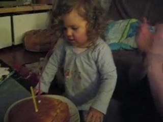 les deux ans : soufflage de bougies !