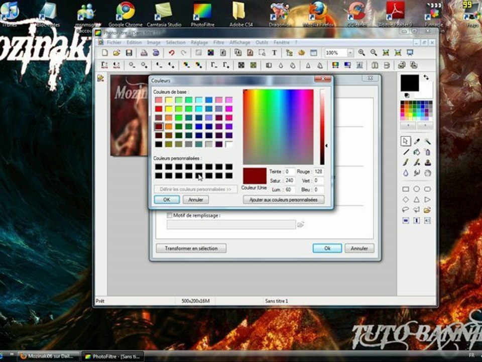 (HD)[TUTO] Bannière sous Photofiltre (2)
