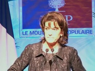 Intervention de Dominique Estrosi Sassone au Cannet