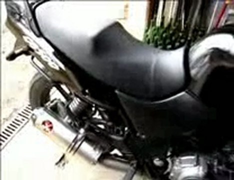 Honda CB500 avec pot IXIL Xtrem