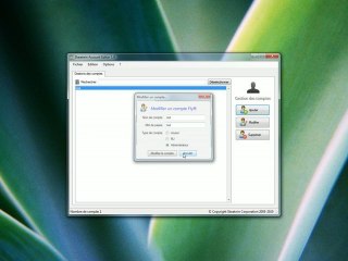Skeatwin Accounts Editor 1.0 - Visite guidée