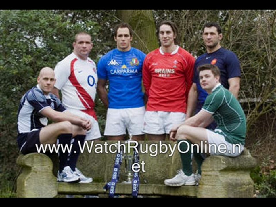 watch 6 nations Italy vs Wales 2010 live online