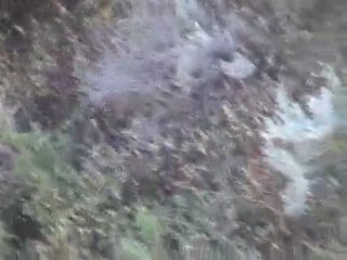 Extrême chute en VTT