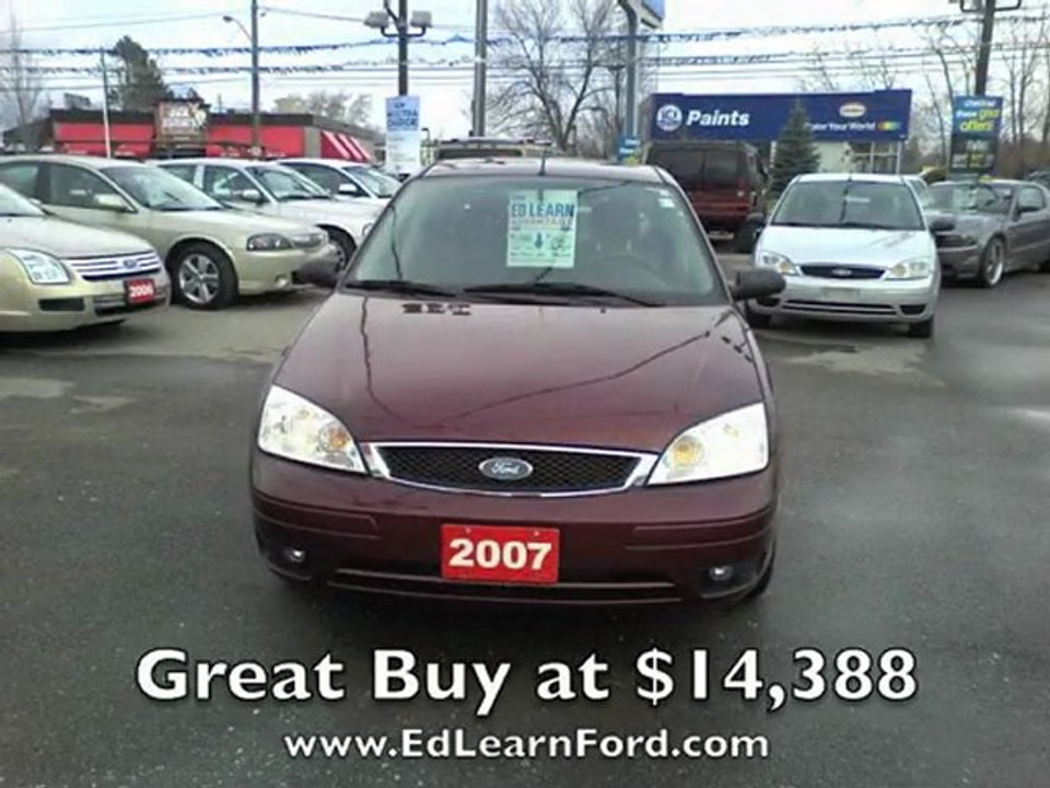 Used Ford Focus|2007 Ford Focus|Niagara|St.Cath.