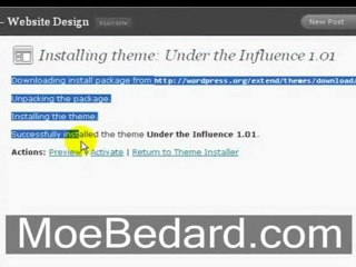 How to Add a New Theme to Wordpress