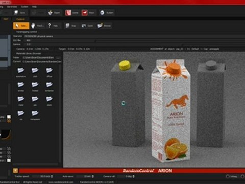 Arion CPU + GPU renderer Web Ad 2