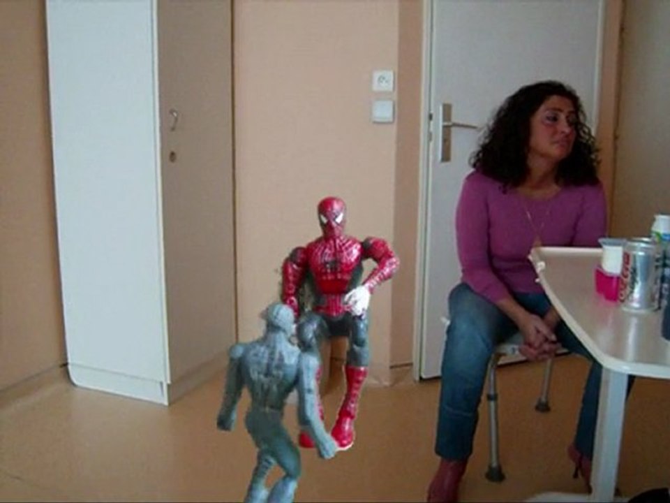 green screen spider man