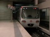 MPL75 : Manoeuvre a la station Stade de Gerland sur la B du métro de Lyon