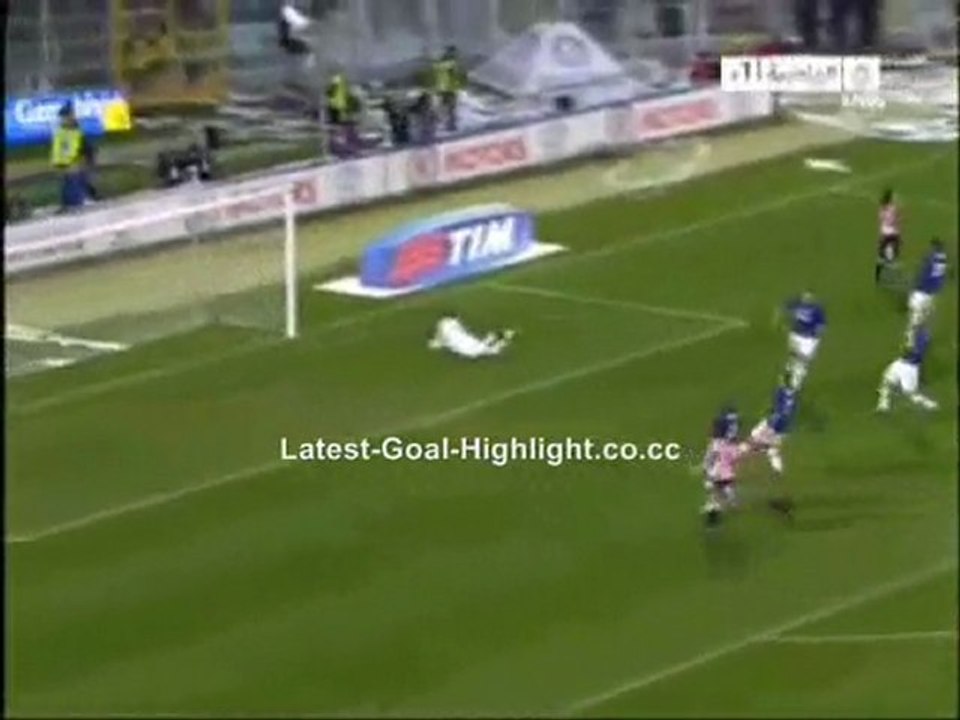 Inter Milan 1 - 1 Palermo - Goal Highlight 20/03/10