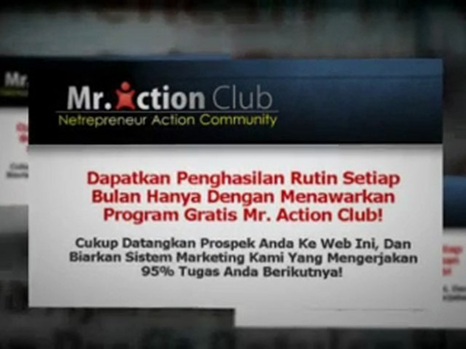Klub Bisnis Internet - Mr. Action Club