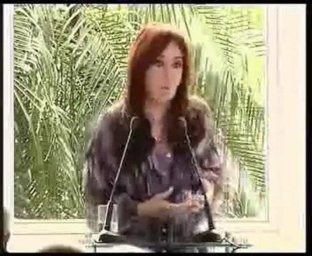 *Discurso de la Presidenta Cristina Fernandez -(3ºParte)*