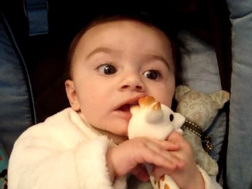 Elles sont bonnes les oreilles de Sophie la Girafe!!!