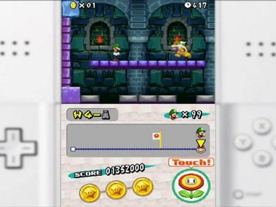 New Super Mario Bros. - World 4-Tower