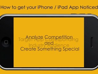 How to get your iPhone / iPad App Noticed