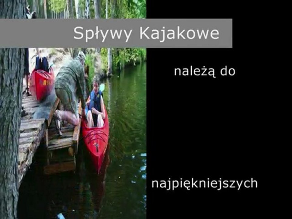 Spływy kajakowe