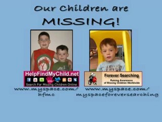 Help Find MISSING ABDUCTED Children with MySpace