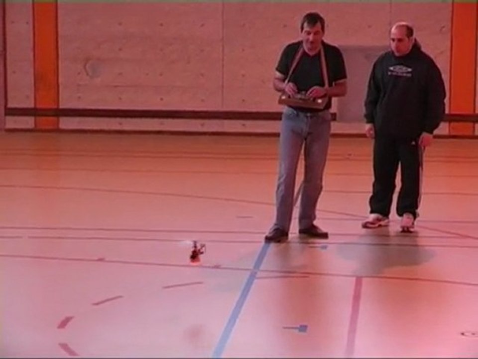 Chrstophe aux Toupets le 14-03-2010 avec son Trex 250