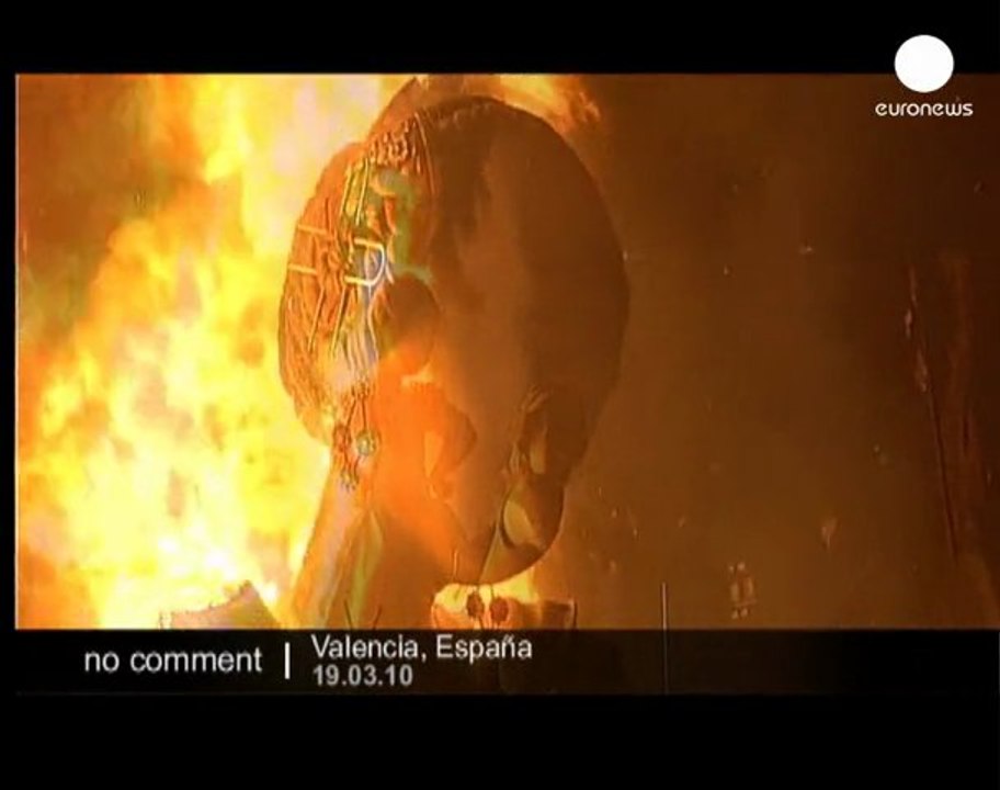 Las Fallas Festival in Valencia, Spain