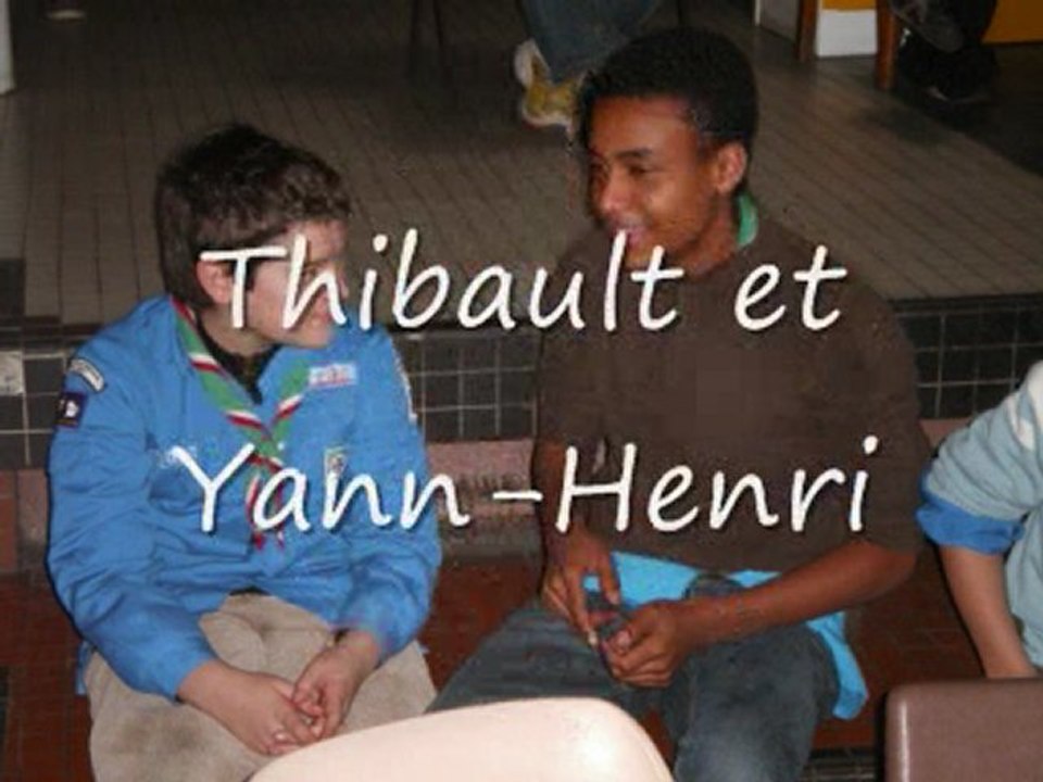 Groupe scout - partage galette 2009