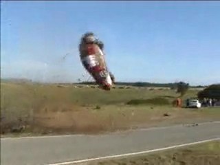 Rallye crash voiture