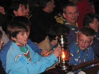 Scout lumière de Bethléem 2008