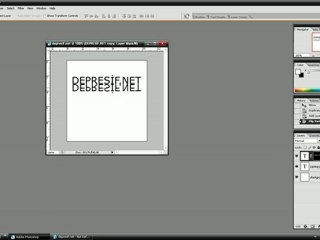 Photoshop'da Yazıya Gölge verme