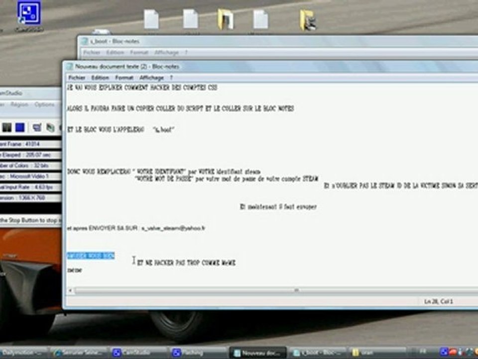 Comment hacker un compte sur Steam (sans arnaque 100%)