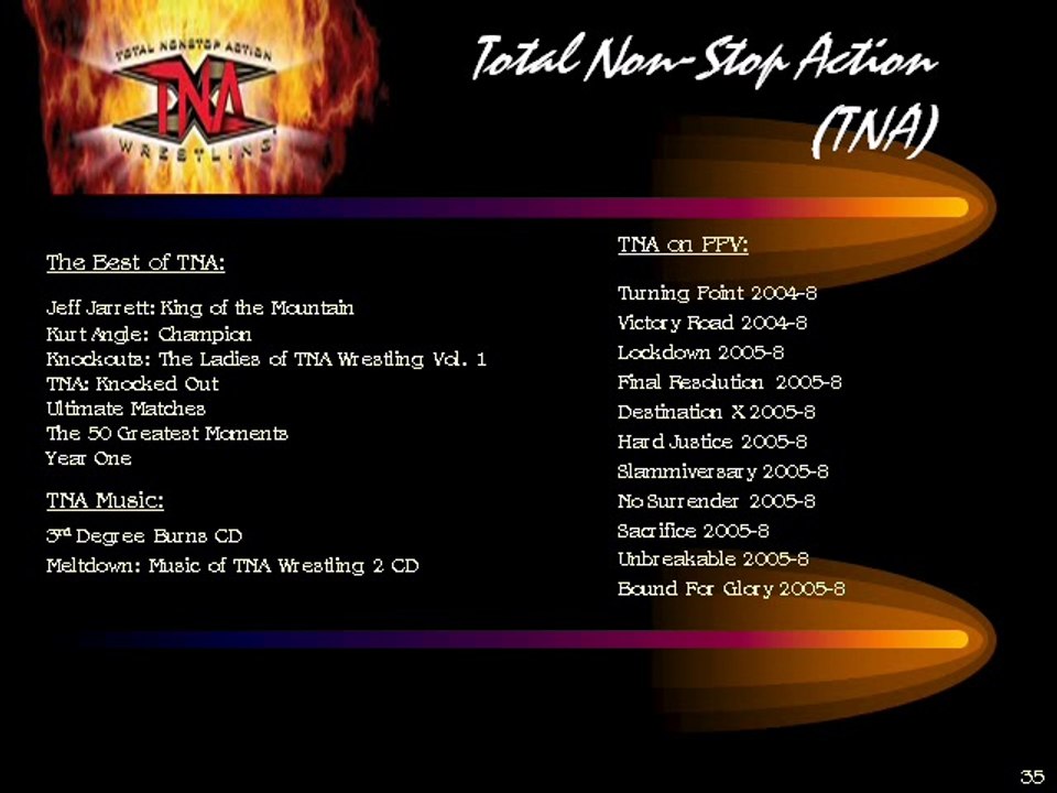 Shadow Fire Promotions, Inc. Merchandise Catalogue 12-09