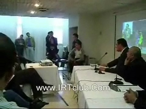 الندوة الصحفية التي عقدها إتحاد طنجة لكرة السلة الجزء الأول