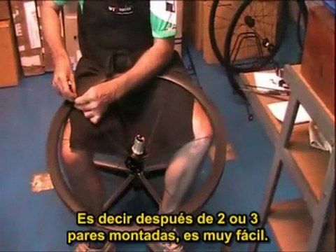 Michel DEBIEN mecabici montage de roues video 7