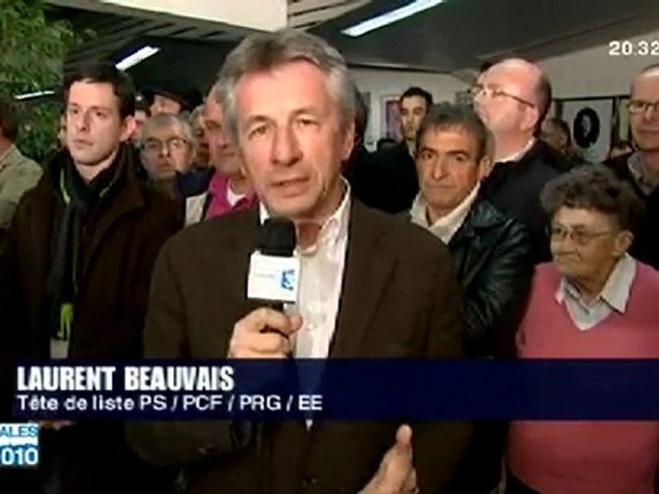 régionales Basse-Normandie 2010 :  ITW Laurent Beauvais