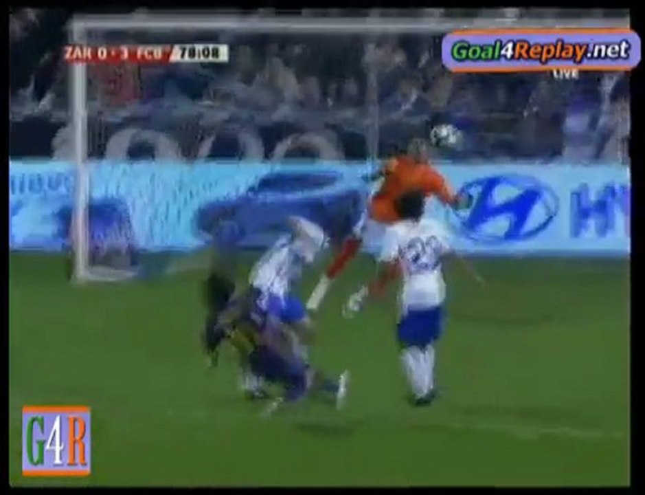 MESSI 0-3 REAL SARAGOSSE FC BARCELONE