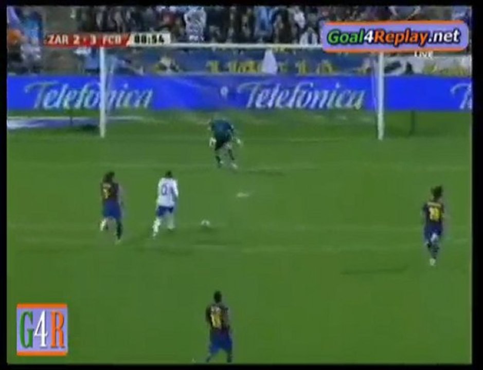 REAL SARAGOSSE 2-3 FC BARCELONE COLUNGA